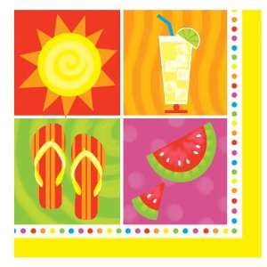  Lets Party By Creative Converting Summer Time Fun Beverage 