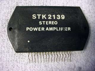   SANYO STK2139 Stereo Amp Integrated Circuit NOS Vintage Rare   