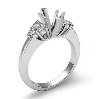3ct marquise diamond 3 stone engagement ring setting platinum