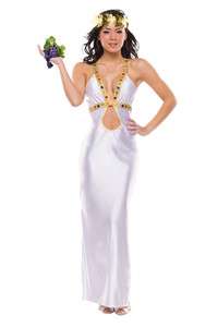 Womens Greek Goddess Dress Costume Cleopatra Godess M Medium L Large 