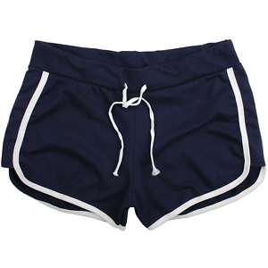 Women Shorts Exercise Workout Sports Pants (RP_001) Navy  