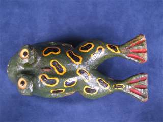This Duluth Fish Decoy Frog would look fabulous on display, and of 