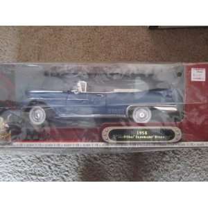  1958 Cadillac Eldorado Biarritz Met Blue 118 Scale Toys 
