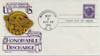 Description Honorable Discharge Emblem Military #940 Fleetwood Knapp 
