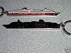 cunard queen victoria ship key chain new one day shipping