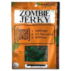 Zombie Jerky Teriyaki 12 Pack  Grocery & Gourmet Food