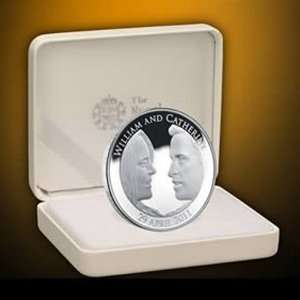   Silver Royal Wedding Crown Proof Coin by The Royal Mint Toys & Games