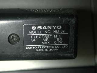 Sanyo TRC 8700ATranscriber & Microphone  