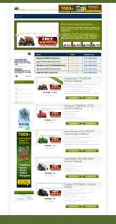 Riding Lawn Mower    Affiliate Wordpress Review Website  