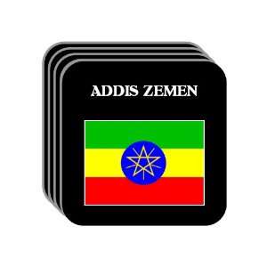  Ethiopia   ADDIS ZEMEN Set of 4 Mini Mousepad Coasters 
