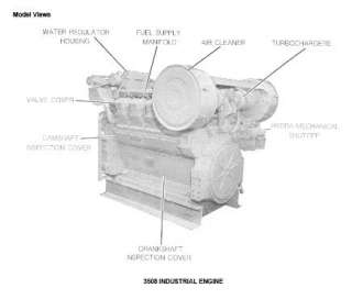 CATERPILLAR 3500 3508 3512 3516 Engines Service Manual  