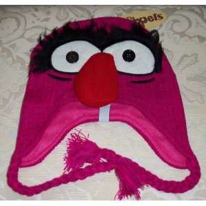   ANIMAL Sesame Street Peruvian Pink LAPLANDER Adult Hat Everything