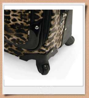   Rolling Expandable Carry on in Brown w/ 360 degree spinner Wheels