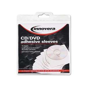  IVR39402 Innovera® HOLDER,INDVL,CD,ADHS,10PK Electronics