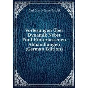   Abhandlungen (German Edition) Carl Gustav Jacob Jacobi Books