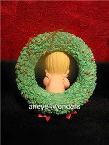 WINTER WONDERLAND, Ornament, #330388, Precious Moments, Wreath  