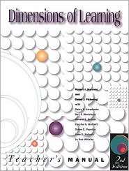 Dimensions of Learning, (0871203219), Robert J. Marzano, Textbooks 
