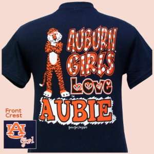Auburn T shirt Auburn Girls Love Aubie  