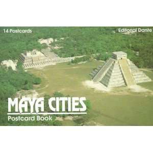  Maya Cities (Postcard Book) Editorial Dante Books