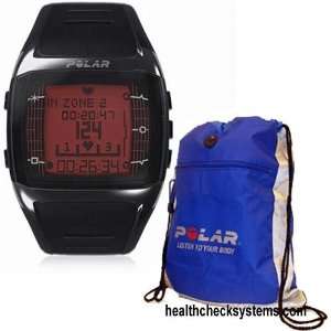   Monitor 90032301 Male Black with Red Display and FREE Polar Cinch Bag