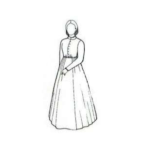  1860s Day Dress Pattern 