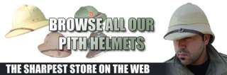 Wolseley British Pith Helmet White Heat Desert **NEW**  