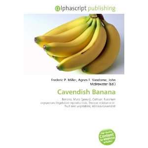  Cavendish Banana (9786132670151) Books
