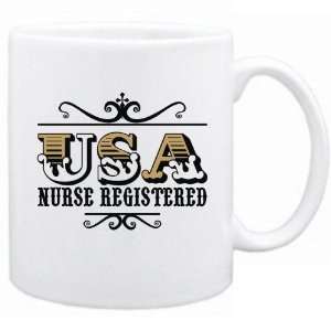  New  Usa Nurse Registered   Old Style  Mug Occupations 