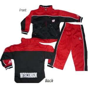   Badgers 2pc Jacket & Pants Track Suit 3T Toddler