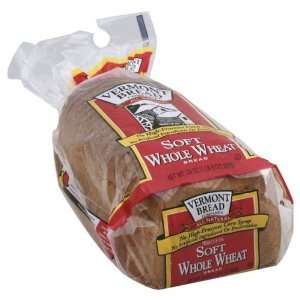 Vermont Bread Company Soft Whole Wheat Bread 24 Oz 2 Packs