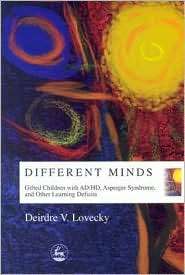 Different Minds, (1853029645), Deirdre V. Lovecky, Textbooks   Barnes 