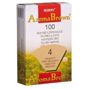 Filtropa Aroma Brown Coffee Filter #4 