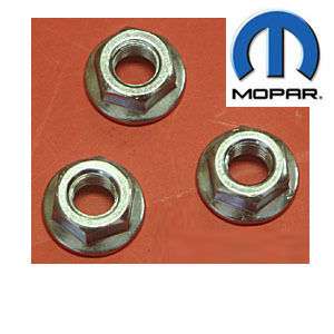MOPAR 4 SPEED A833 TRANSMISSION ARM NUTS (SET OF 3)  