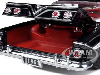 1961 CHEVROLET IMPALA SS 409 SPORT COUPE BLACK 1/18 DIECAST CAR BY 