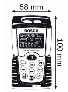   Bosch DLE 40 Laser Distance Measure 40M Range Metric Measuring  