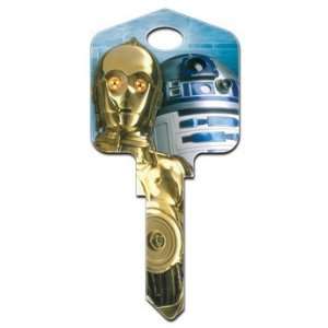  Star Wars   C3PO & R2D2 House Key Schlage / Baldwin SC1 