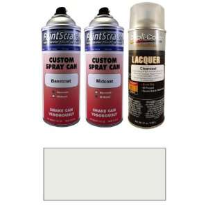 Tricoat 12.5 Oz. Platinum White Pearl Tricoat Spray Can Paint Kit for 