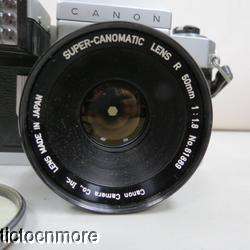 VINTAGE CANON CANONFLEX RP 35mm JAPANESE SLR CAMERA SUPER CANONMATIC 