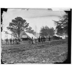   , Virginia. Tent of A. Foulke, Sutler, 1st Brigade, Horse Artillery