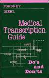 Medical Transcription Guide Dos and Donts, (0721637981), Marilyn 