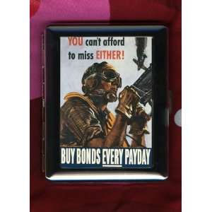  You Cant Afford To Miss Either WWii US Army ID CIGARETTE 