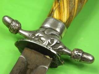 19 Century English French German Huge Hunting Knife  