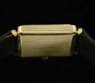 Vintage Mens Omega 14k Solid Gold 1970s Watch Manual Wind  