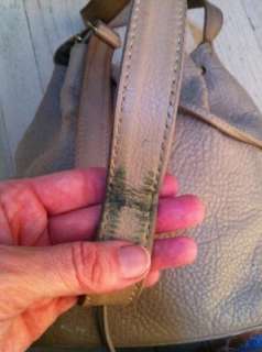   Vintage USA made COACH Tan Sonoma POCKET DRAWSTRING Bag Purse A7B 4926