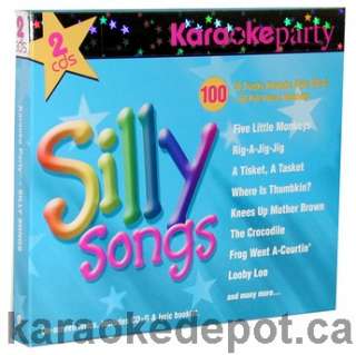 Karaoke Party CD+G   Kids Silly Songs Kareoke Kariokie  