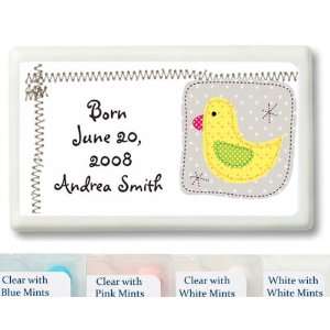  Wedding Favors Baby Duck Quilt Theme Personalized Mint 