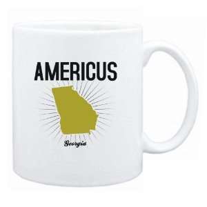  New  Americus Usa State   Star Light  Georgia Mug Usa 