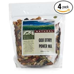 Woodstock Farms Goji Berry Power Mix, 10 Ounce Bags (Pack of 4)