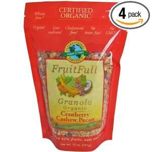 International Harvests Fruitful Organic Granola, Pecan, Cranberry and 