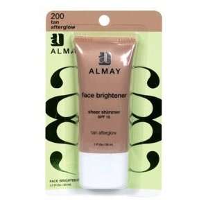  Almay Face Brightener Sheer Shimmer SPF 15 Tan Afterglow Beauty
